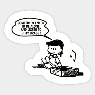 Billy Bragg // Need To Listen Sticker